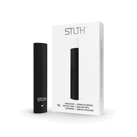 STLTH Vape Starter Kit — Type-C Closed Pod Device – Rubberized Black
